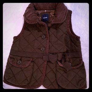Quilted puff vest